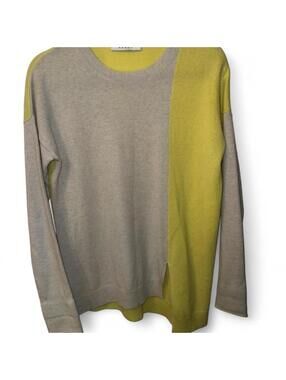 Kokun color block cashmere sweater